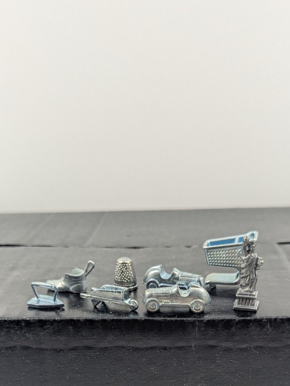 Monopoly replacement pieces lot 0f 8 with Statue of Liberty